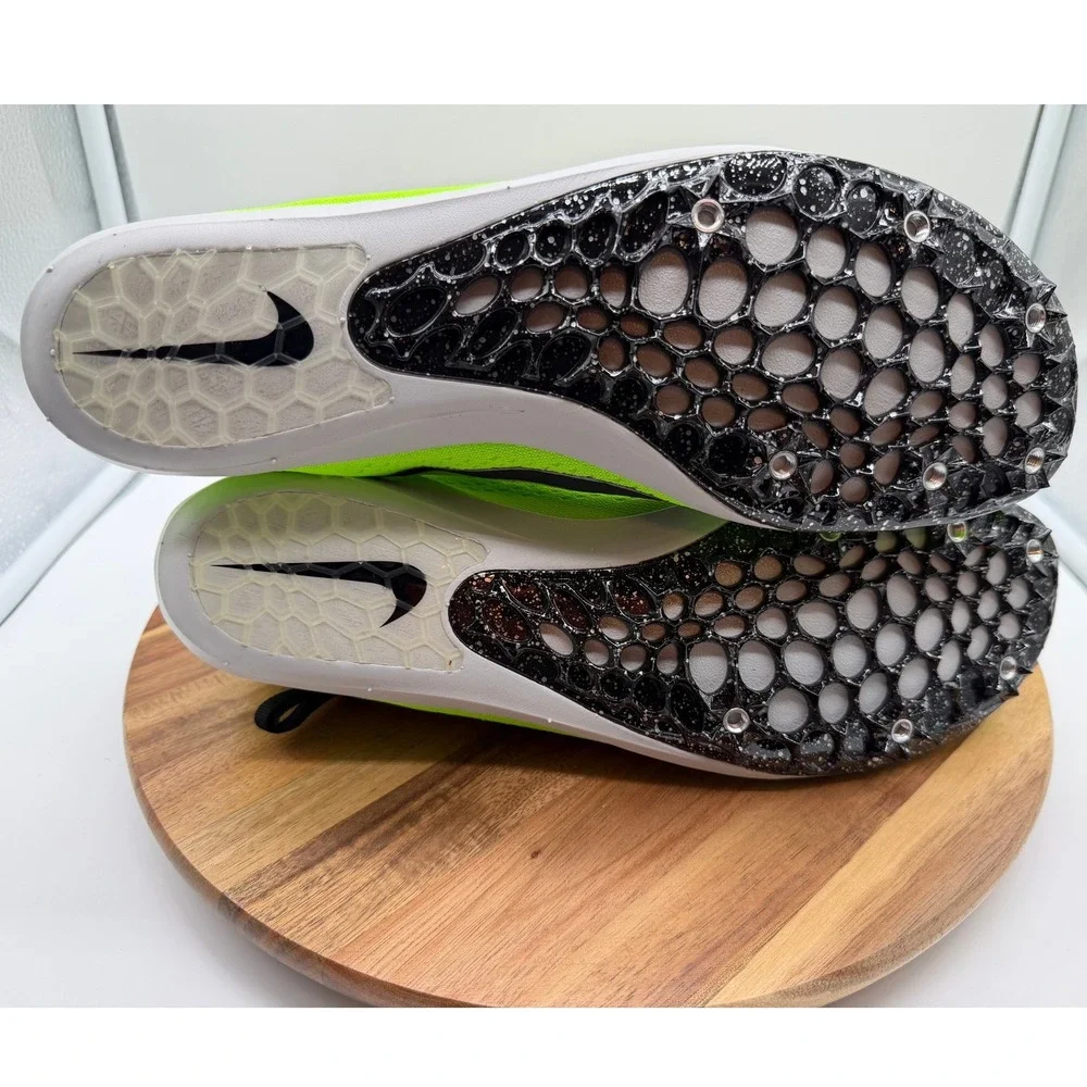 Nike Zoom Men's Size 12 Victory 3 Electric‎ Green Black Track Spikes  0407